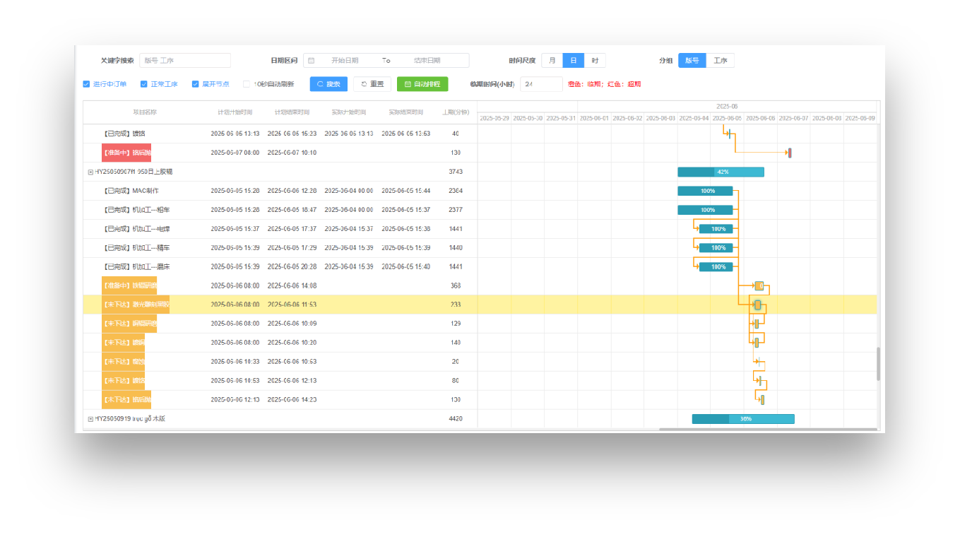 生产计划管理系统界面2